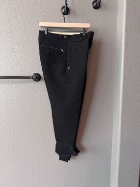 BOGNER Vtg 60s/70s RARE Wool Stirrup Apres Ski Pants Western Germany 32 X-Short